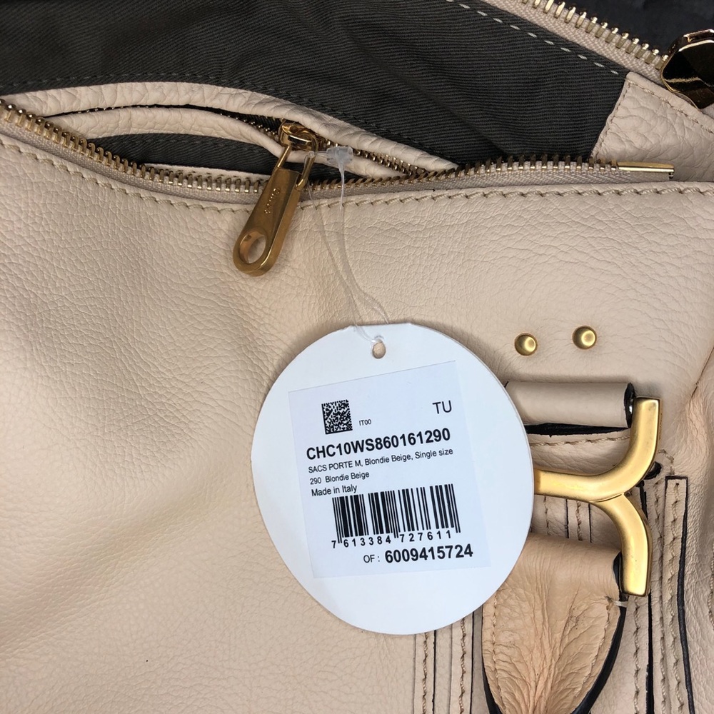 Chloe Medium Marcie Bag- Blondie Beige - Picture 3 of 8